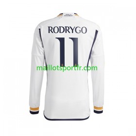 Maillot de Foot Real Madrid Rodrygo Goes 11 Domicile 2023/24 ML